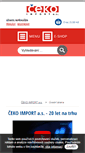Mobile Screenshot of cekoimport.cz